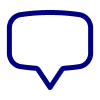 chat bubble bottom center